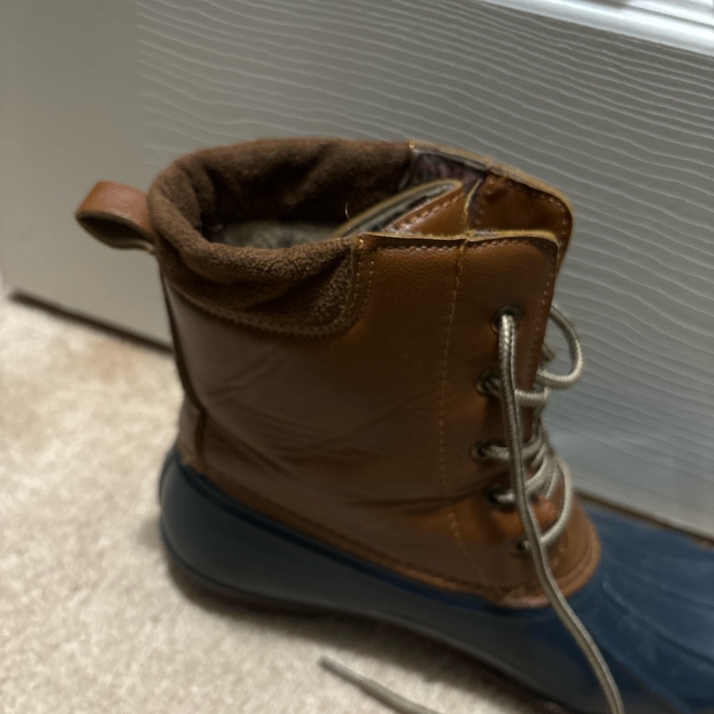 Color Block Duck Boot - Picture 2 of 5